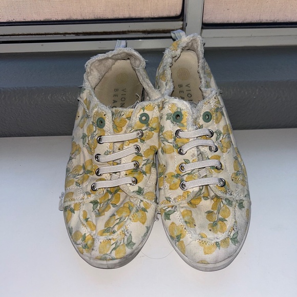 SIZE 10 | Vionic Pismo Casual Sneaker | Lemon - Picture 1 of 5